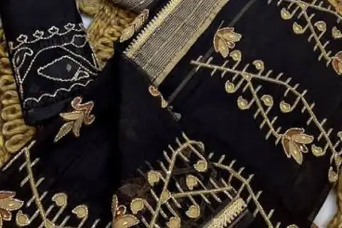 Silk Saree Embroidery